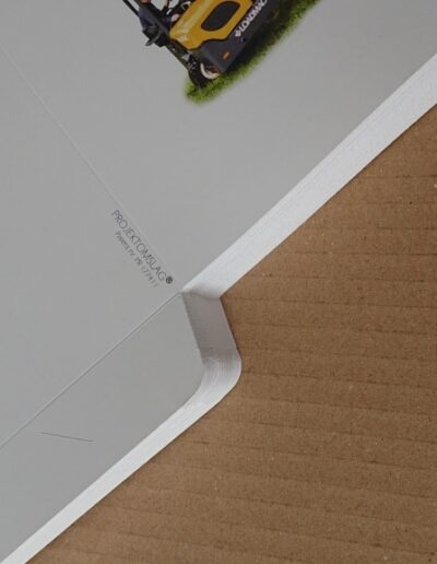 Afrunding af bundflap